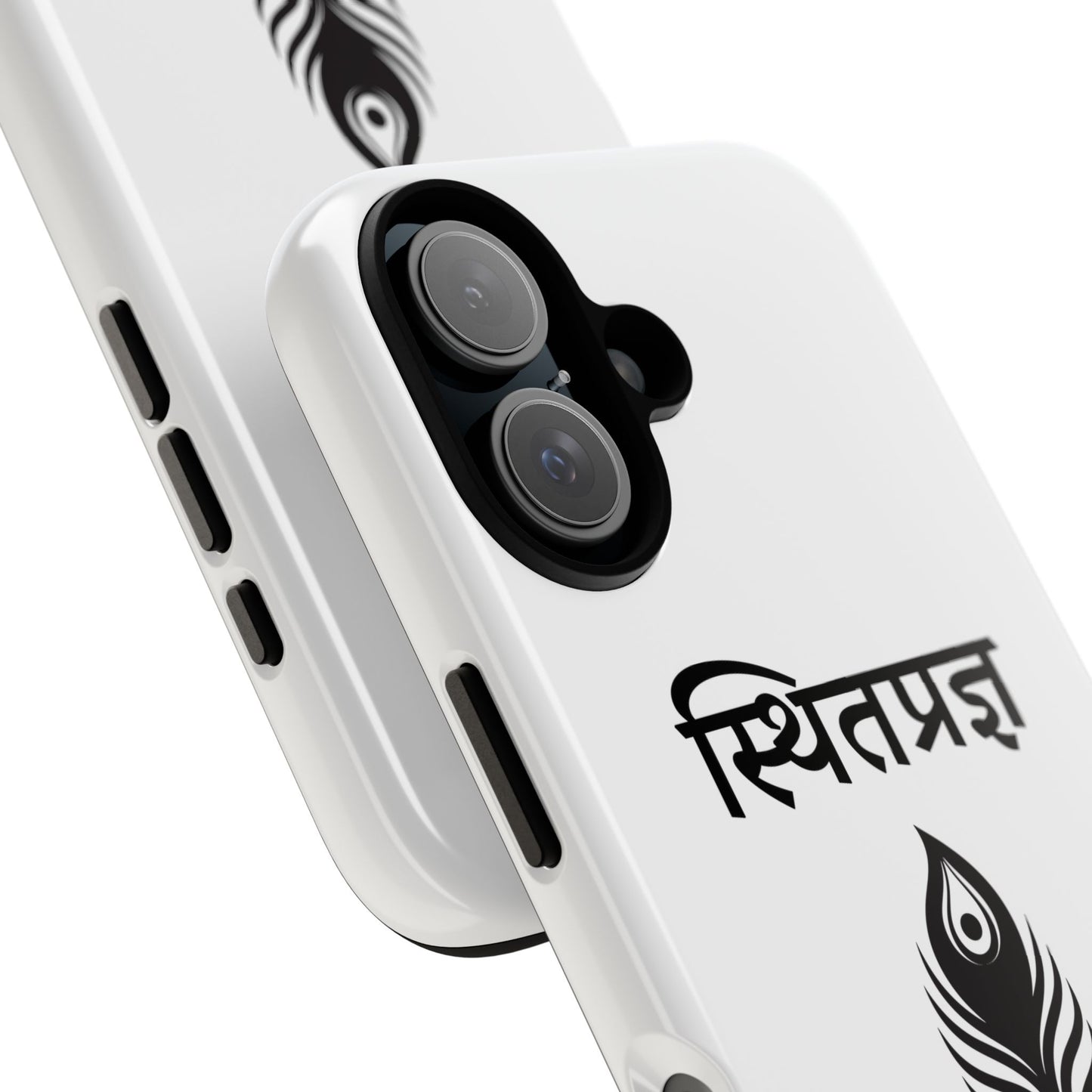 “The Unshaken Mind” – Sthitaprajna Minimalist Phone Case