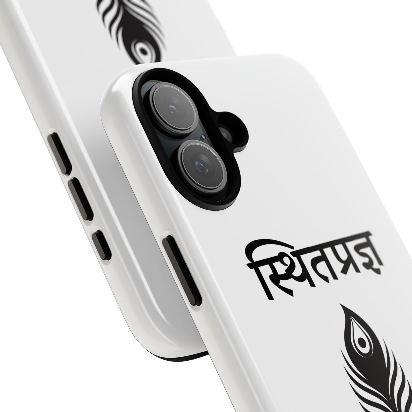 “The Unshaken Mind” – Sthitaprajna Minimalist Phone Case