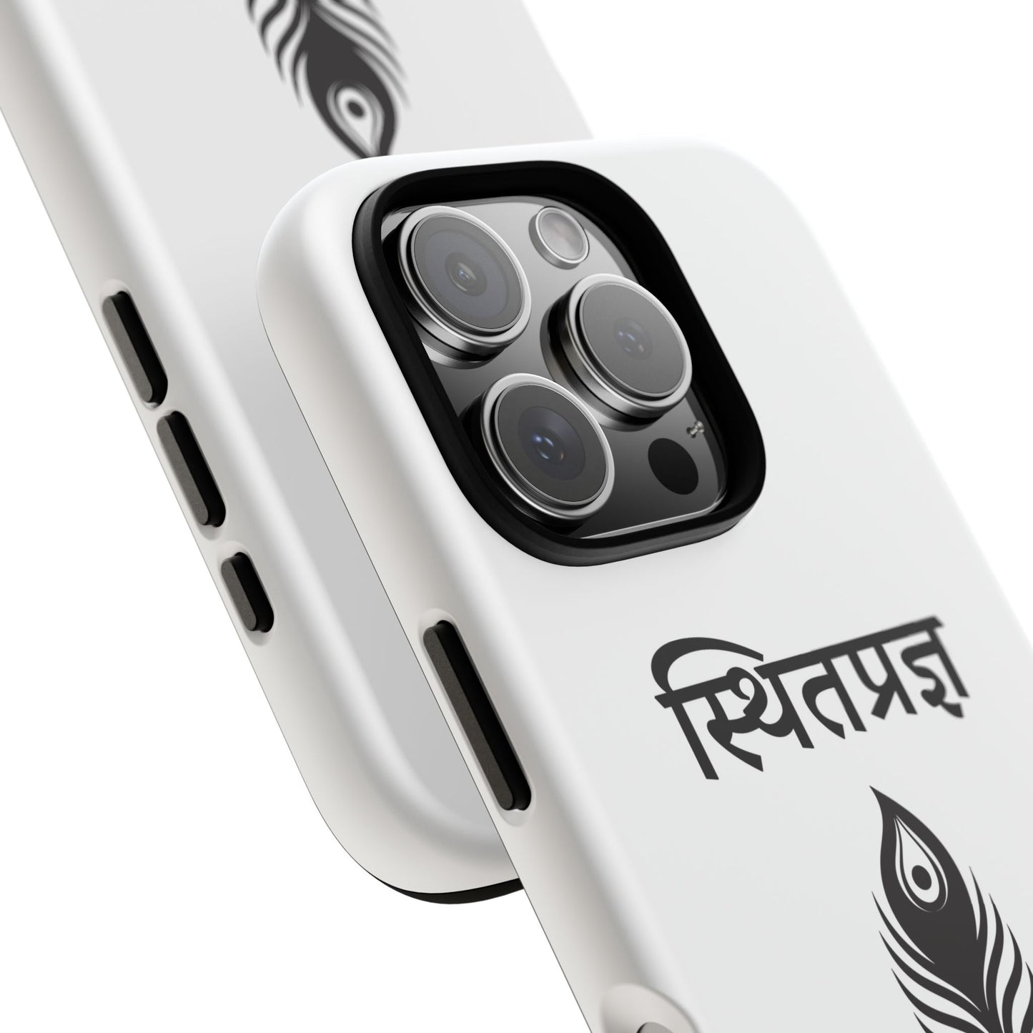 “The Unshaken Mind” – Sthitaprajna Minimalist Phone Case