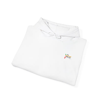 Drive the Karma, Not the Outcome” Krishna Chariot Hoodie