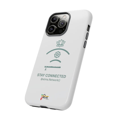 “Divine Signal” – Connect Beyond the Noise Phone Case