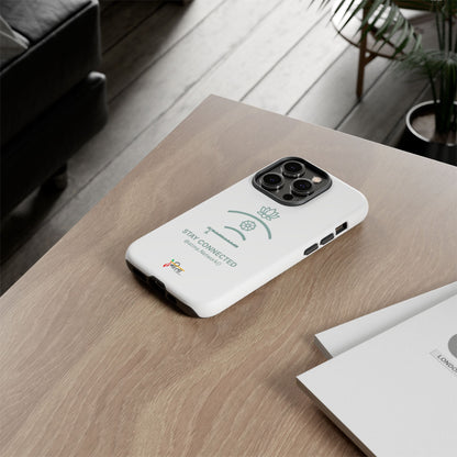 “Divine Signal” – Connect Beyond the Noise Phone Case