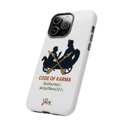 “Driven by Dharma” Krishna Karma Phone Case