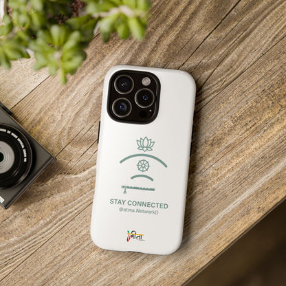 “Divine Signal” – Connect Beyond the Noise Phone Case