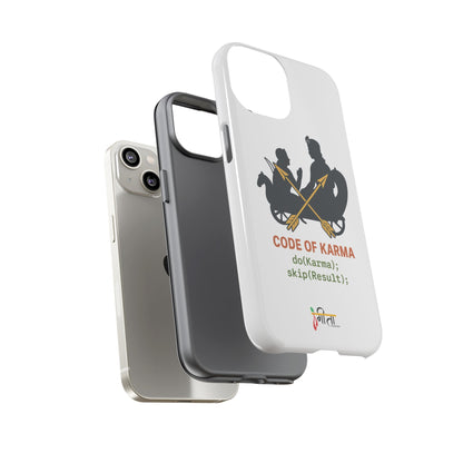 “Driven by Dharma” Krishna Karma Phone Case