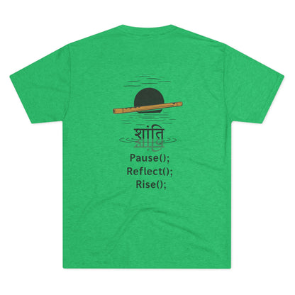 “Shanti” Flute & Flow Multicolored Tee