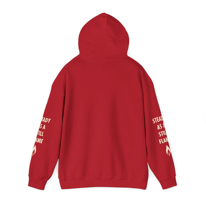 “Wisdom in Motion” – Sthitaprajna Sleeve Art Unisex Hoodie