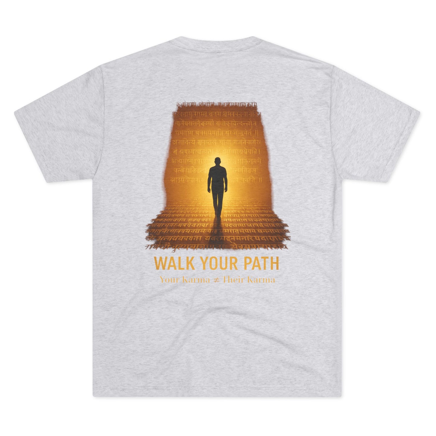 “Walk Your Path” Multi Colored Karma Tee