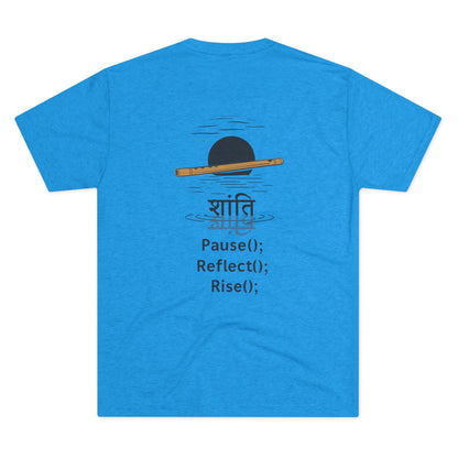 “Shanti” Flute & Flow Multicolored Tee