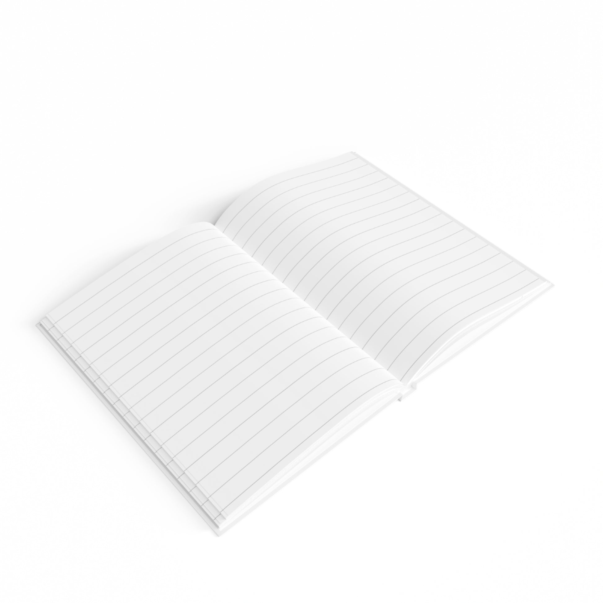 Softcover notebook with Lord Krishna meditating on a cliff ruled